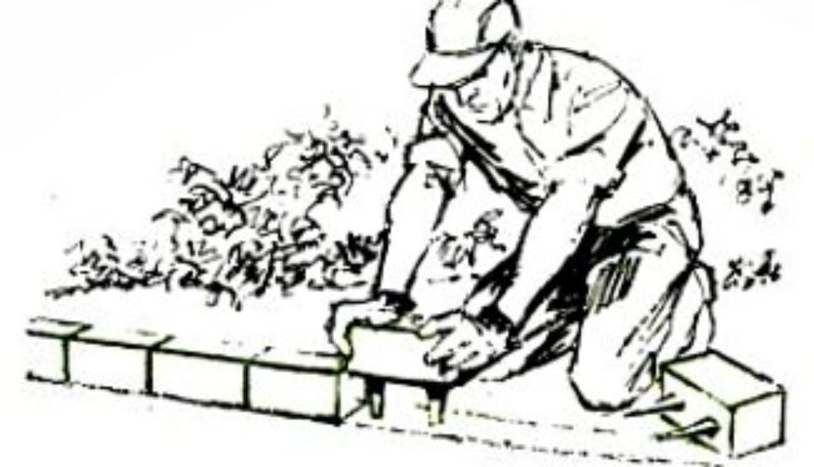 Garden Edging Blocks