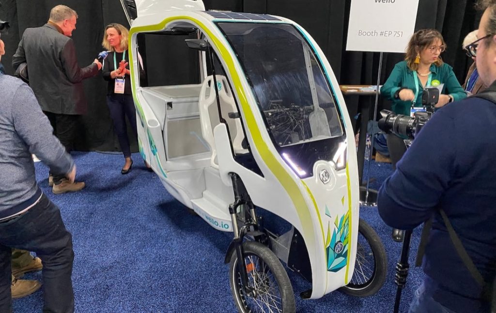 Solar Powered Electric Tricycle Solar Powered Electric Tricycle