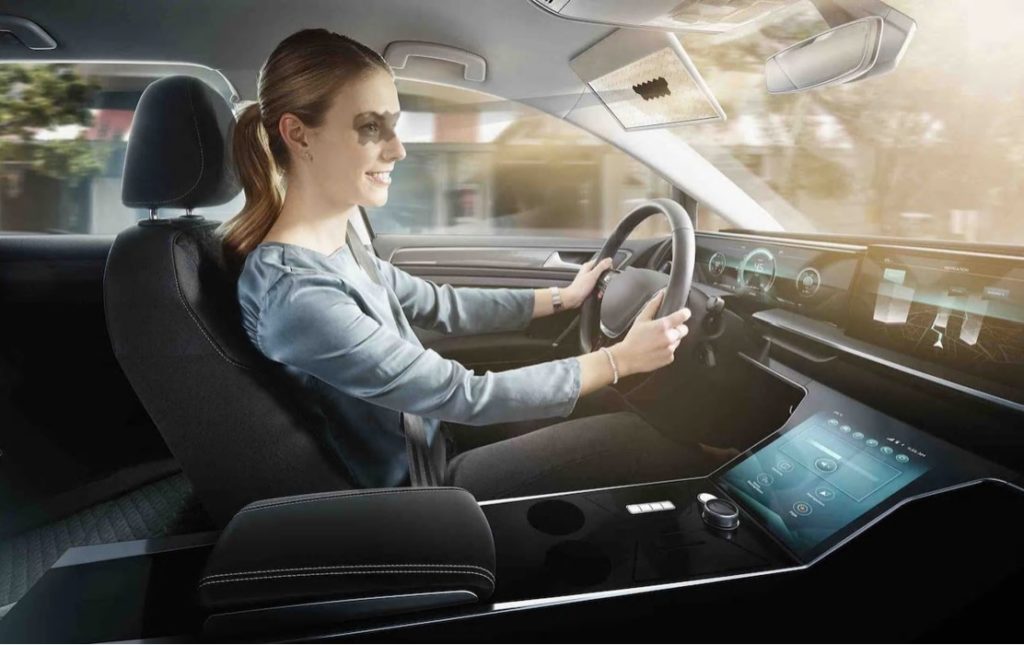 Virtual Car Sun Visor
